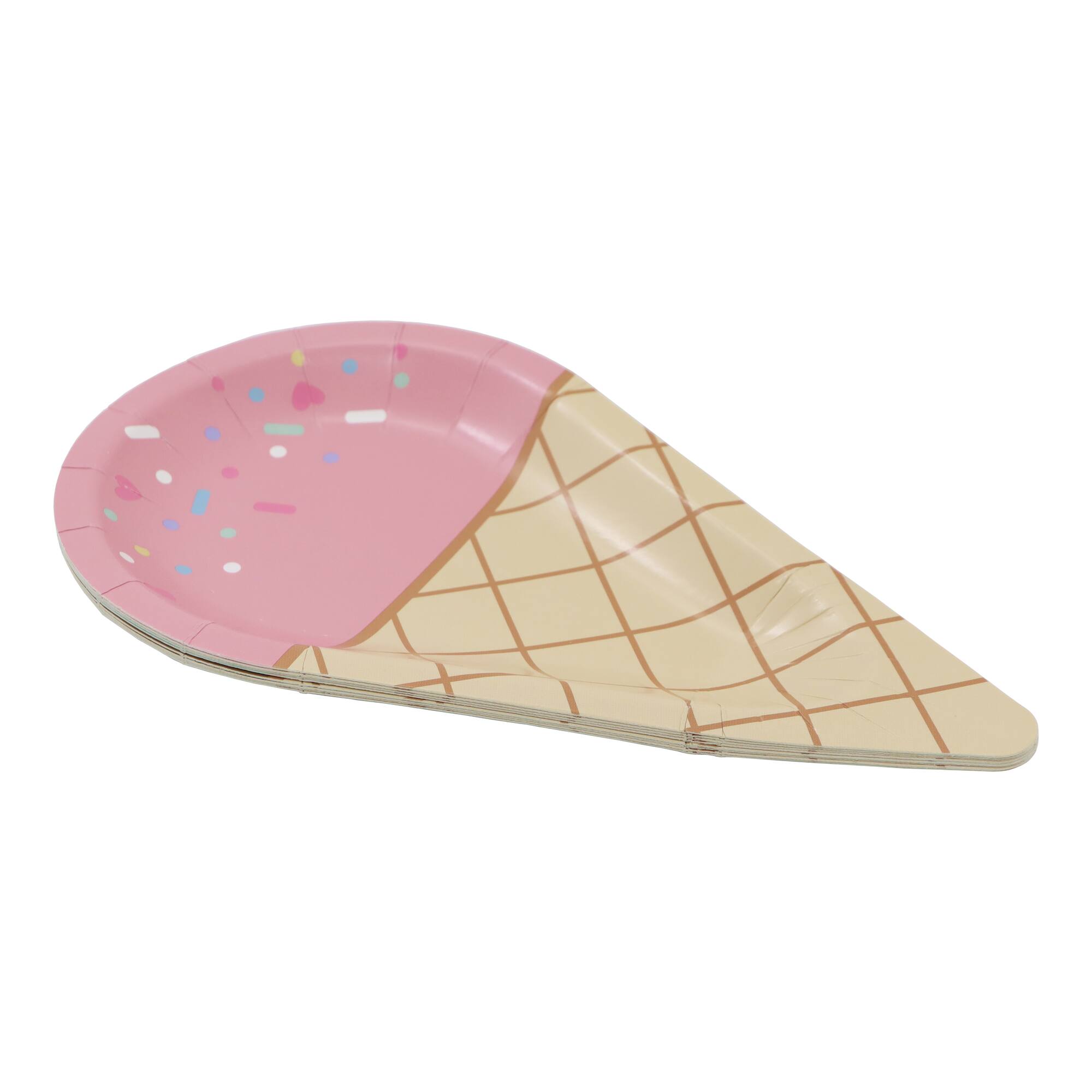 7" Ice Cream Dinner Plates, 8ct. by Celebrate It™
